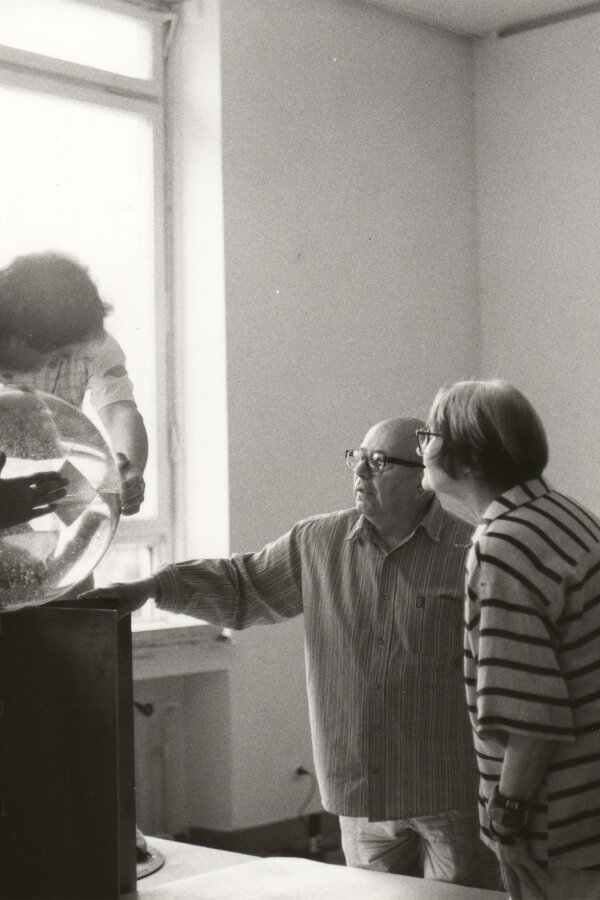 vpravo Stanislav Libenský, Jaroslava Brychtová; foto: Libor Teplý